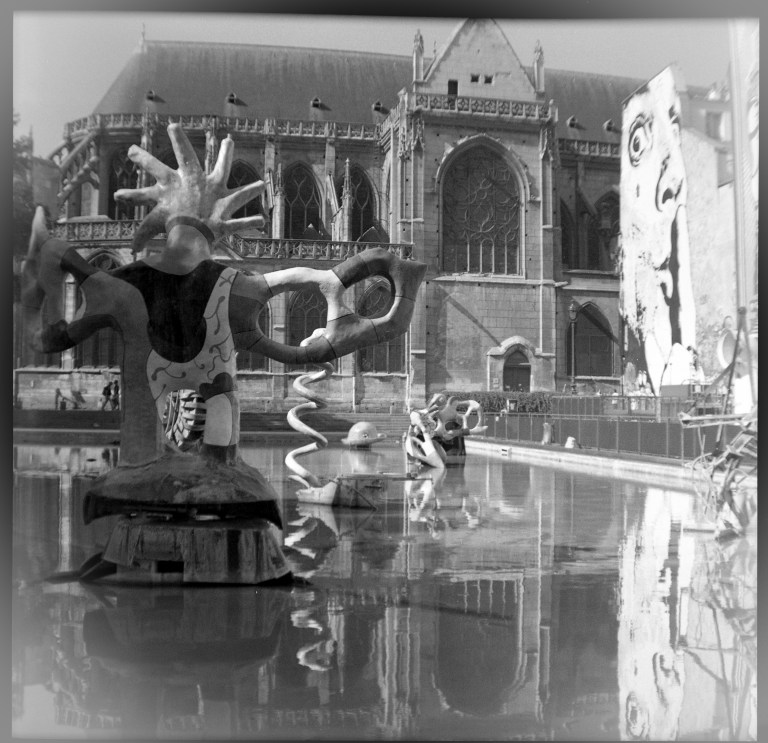Fontaine Tinguely - Paris Beaubourg - juillet 2019