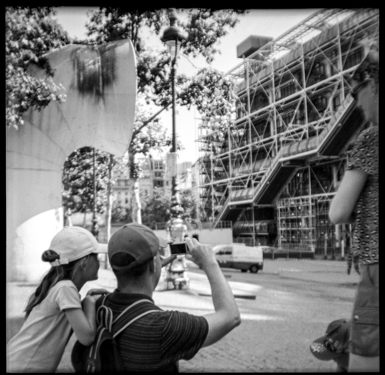 Photo souvenir - Paris Beaubourg - juillet 2019